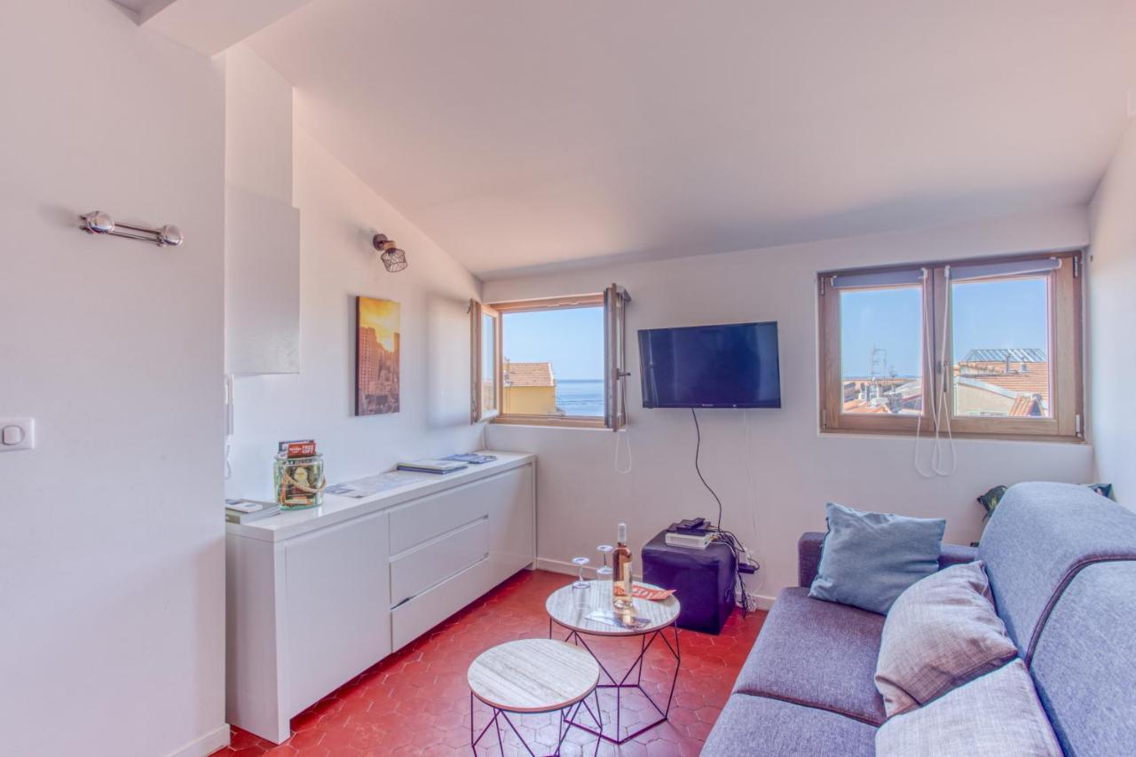 Апартаменти Gilly 4 - Exceptional 2Beds, Sea View, Modern,A/C, Old Town Ніцца Екстер'єр фото